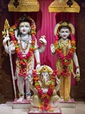 Shri Shiv-Parvati and Shri Ganeshji 